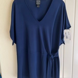 Clara Sun Woo, NWT, tie waist detail top